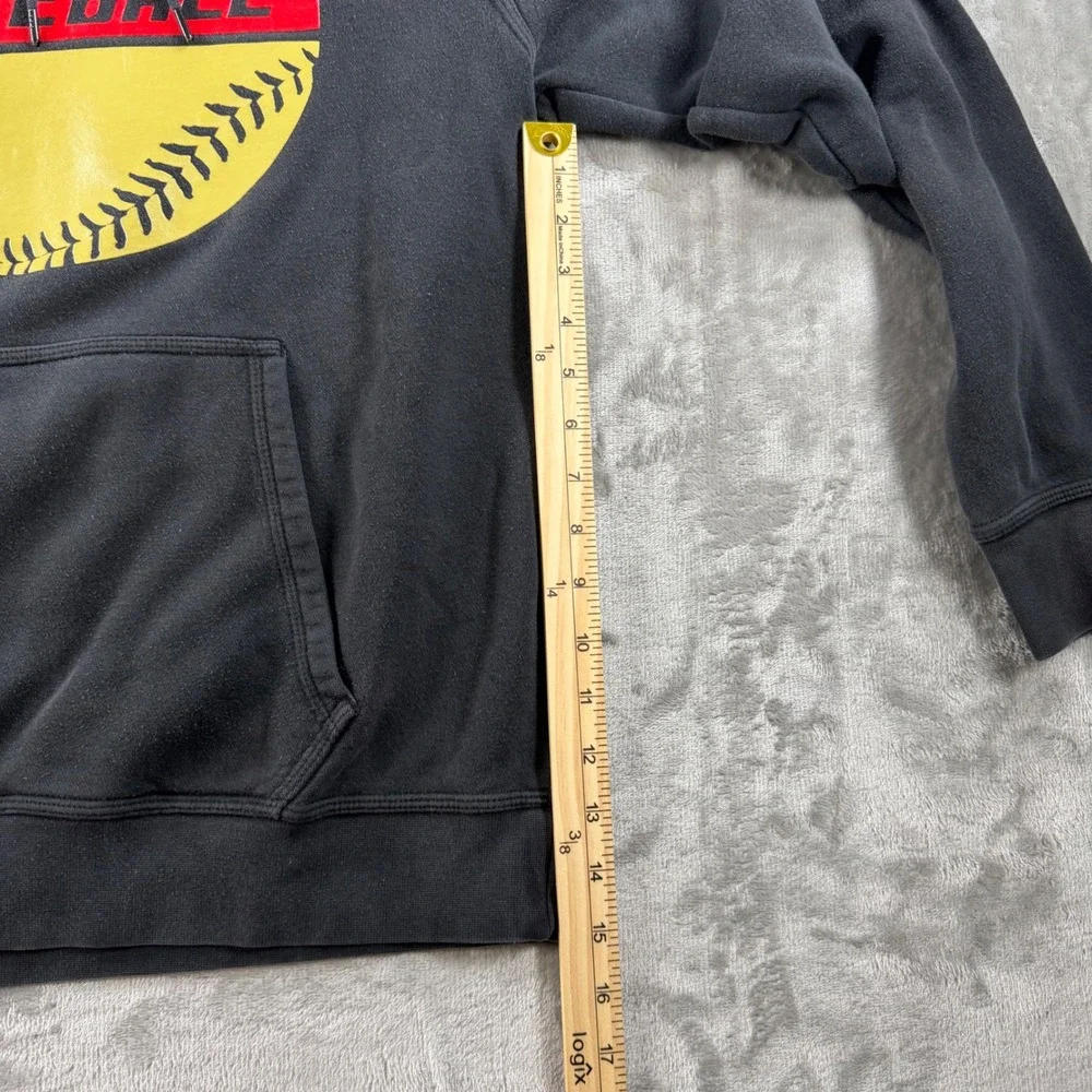 Nike Otterbein Baseball Hoodie Men's Medium Black Pullover Sweatshirt Cardinals